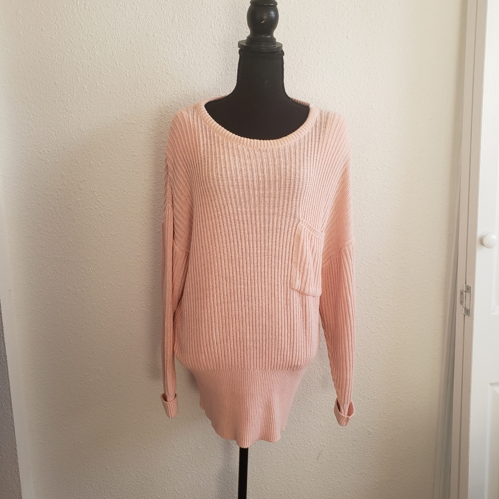 Vintage Clifford&Wills  Women Light Rose Cotton Relaxed  Sweater. FINAL SALE - - Picture 7 of 11